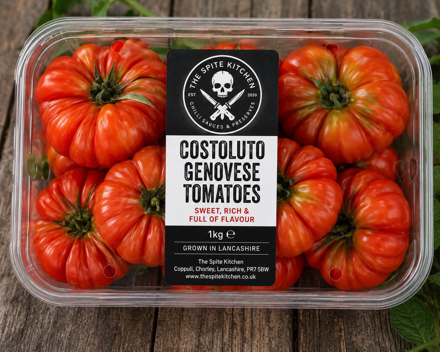 Fresh Costoluto Genovese Tomatoes