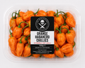 Fresh Orange Habanero Chillies
