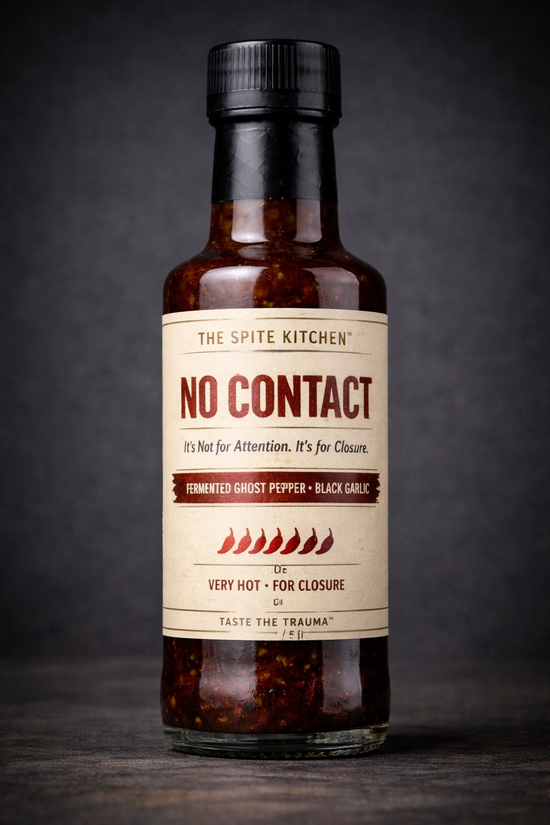 No Contact – Fermented Ghost Pepper Hot Sauce